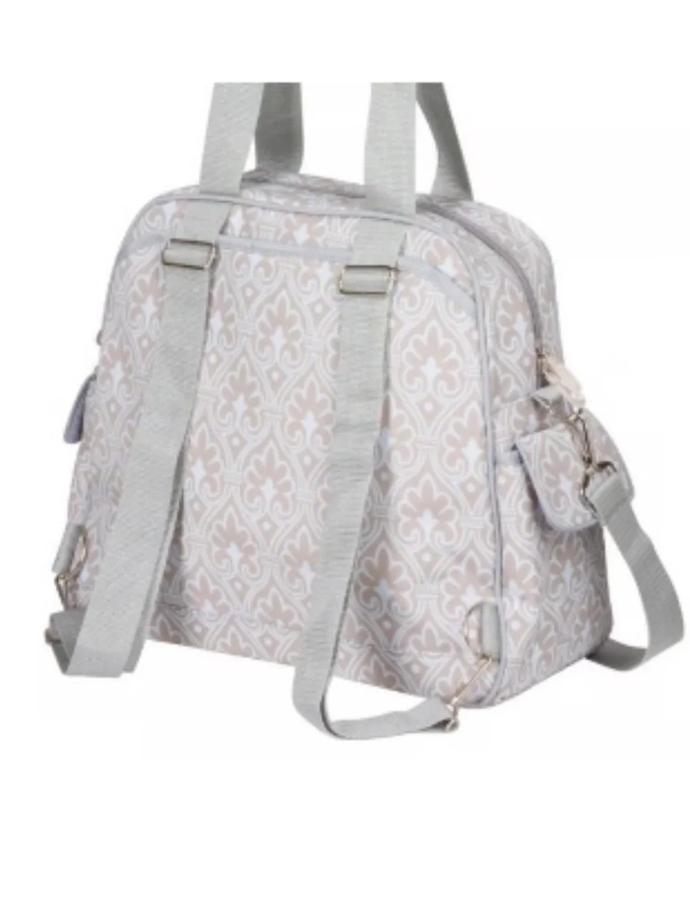 Bumble Brittany Diaper Bag Blue Filigree